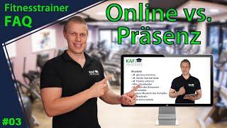 Kann eine Online Fitnesstrainer Ausbildung einen Präsenzlehrgang ersetzen? | Fitnesstrainer FAQ #3