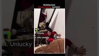 Ranking best People Falling moments #shorts #ranking #funny #fail