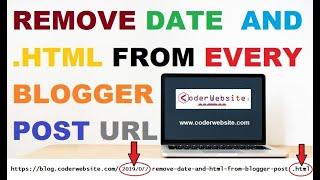 How to remove date and html from blogger post url | Blogger permalink seo | Blogger post short URL