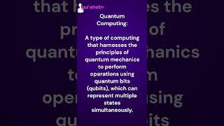 What is Quantum Computing?