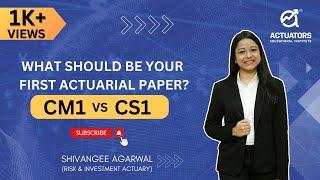 CM1 vs CS1: What Should Be Your First Actuarial Science Paper? | Actuarial Science | IFoA/IAI