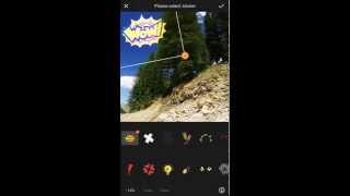 Try Animated Stickers with VivaVideo - A Popular Video Editor for iPhone
