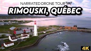 ️ Soar Over Rimouski, Québec in Stunning 4K Drone Footage! 