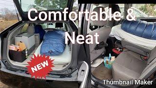 Prius motor lodge...tour of my one person set up