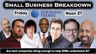 Small Business Breakdown Ep. 5 - Has Big Tech done enough to educate SMBs on AI?