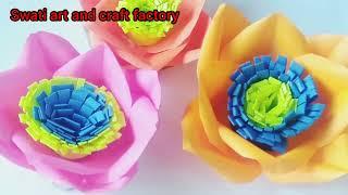 swati art craft factory flower paper craft