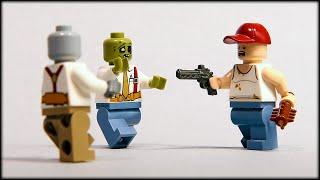 Набор для выживания в зомби-апокалипсисе / Lego Zombie defender pack Brickarms