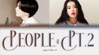 Agust D – People Pt.2 (Feat. IU) [ПЕРЕВОД НА РУССКИЙ/КИРИЛЛИЗАЦИЯ Color Coded Lyrics]