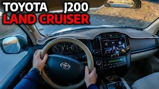 TOYOTA LAND CRUISER J200 4.0 V6 - POV TEST DRIVE & REVIEW (UK)