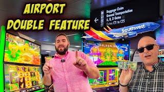 Las Vegas Airport Slots Double Feature | Slot Play Sunday at the Harry Reid International Airport