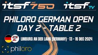 ITSF 750 Philoro German Open 2024 TABLE 2 - DAY 2