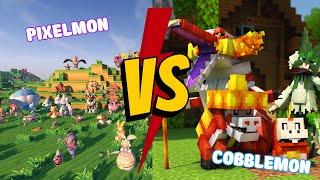 Какой мод лучше? Pixelmon против Cobblemon! || Какой мод для покемонов выбрать?