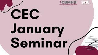 2022 CEC January Health Education Seminar