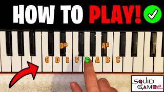 How To Play The Mingle Game Song Squid Game 2 Piano Tutorial "Round and Round"