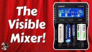 XTAR VX4 Visible Mixer 4 Bay Smart Battery Charger Review