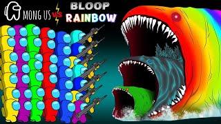 어몽어스 VS EVOLUTION Bloop Rainbow - AMONG US ANIMATION