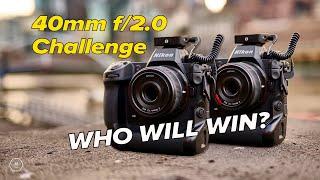 Nikon Z 40mm f/2 Challenge | GAME ON! | Who Wins? Matt or Joe | Matt Irwin