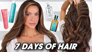 7 EASY EVERYDAY HAIRSTYLES FOR WOMEN | COMPLETE WEEKLY HAIR GUIDE 2025 | Erin Nicole TV