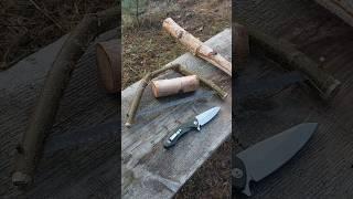 ️Survival skills: DIY saw in extreme conditions #survival #camping #bushcraft #lifehacks #outdoors