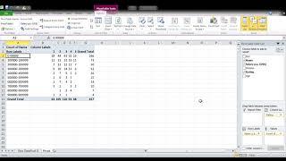 Using Group Field Function in Pivot Table in Excel