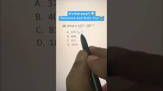 Difference of Squares Math Trick