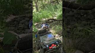 Axial SCX10iii #RTR Jeep TRX4 F150 4X4 Forest River Off-road Trail Adventure