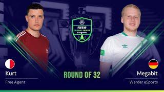 Kurt vs MegaBit - Round of 32 - FIFA 19 Global Series Xbox Playoffs