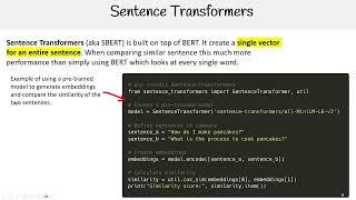 Sentence Transformers - GenAI Essentials