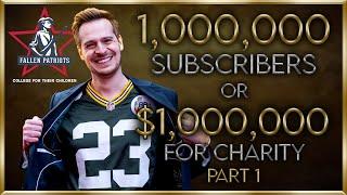 1,000,000 Subscribers or $1 Million for Charity Stream (Part 1)