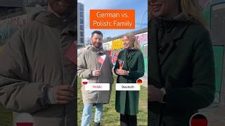 German vs. Polish: Family