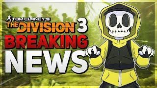 *BREAKING NEWS* The Division 3: OFFICIALLY has Julian Gerighty BACK! Directors & EP are all set...