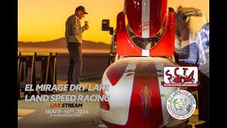 SCTA El Mirage Dry Lake Racing Nov 2024 Day 1