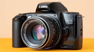 How To Use Canon EOS 500 Full Tutorial - EOS Kiss and EOS Rebel XS