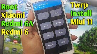 How To Root Xiaomi Redmi 6A/Redmi 6 | Twrp Install | Miui 11 | Root Xiaomi Redmi 6/Redmi 6A | 2020