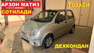 АРЗОН МАТИЗ СОТИЛДИ 3.500$  ЭГАЛАРИДАН ARZON MATIZ SOTILDI TOZASI