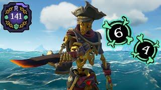 More solo guardian hourglass grinding (141-1000) | Sea of Thieves