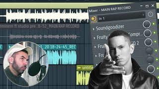 Eminem Vocal Rap Settings in FL Studio  (Free Eminem Vocal Presets)