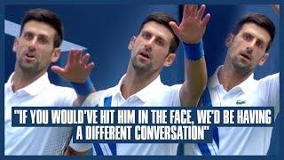 Precursor to Djokovic's 2020 US Open Fate | If You'd Hit His Face, We'd Have a Different Convo