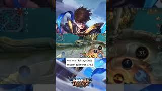 Wanwan dan Hayabusa Musuh Terberat Vale #mlbb #mobilelegends #shorts