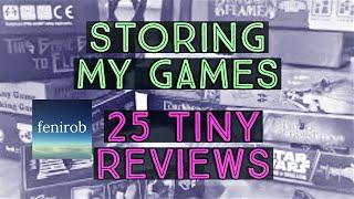 25 Quick Board Game Reviews  (Ep. 1)