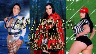 Trashy Lingerie Halloween Try on Haul by Korina Kova