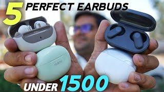 5 Best Earbuds Under 1500 in 2025  Top 5 TWS Under 1500 