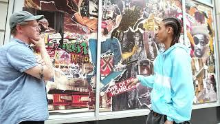 Tour the Hip-Hop Mural "sampling" with Idries