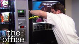 Dwight Get's Forceful with the Vending Machine - The Office US