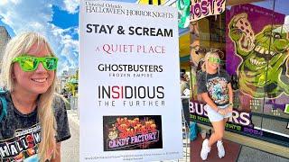 Universal Orlando UPDATES! HHN Stay & Scream Ultimate Guide + Super Mario, Harry Potter, Wicked!