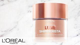 How to highlight using Lumi Shimmerista Highlighting Powder 