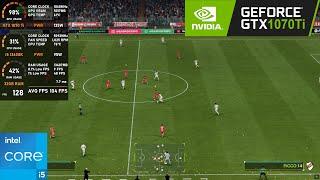 GTX 1070 Ti : EA SPORTS FC 25 - 1080p Low, Medium, High, Ultra