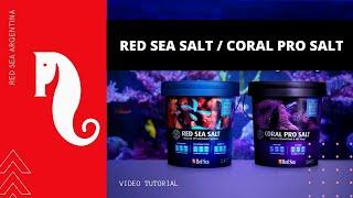 CAMBIOS DE AGUA SAL RED SEA CORAL PRO RED SEA SALT