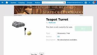 How to get the teapot turret and kill people