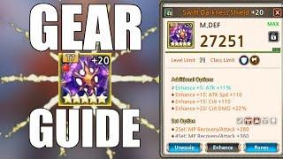 Kings Raid - Gear Options/Substats Guide